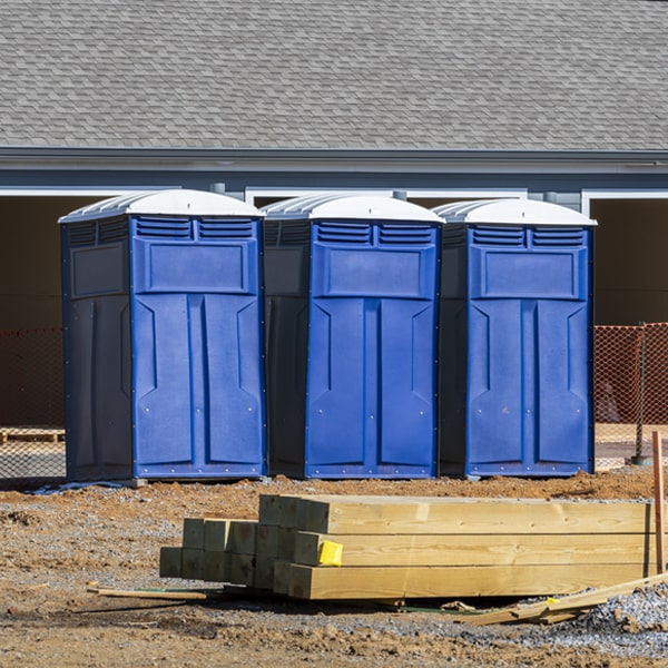 are there any restrictions on what items can be disposed of in the portable restrooms in Lake Quivira Kansas